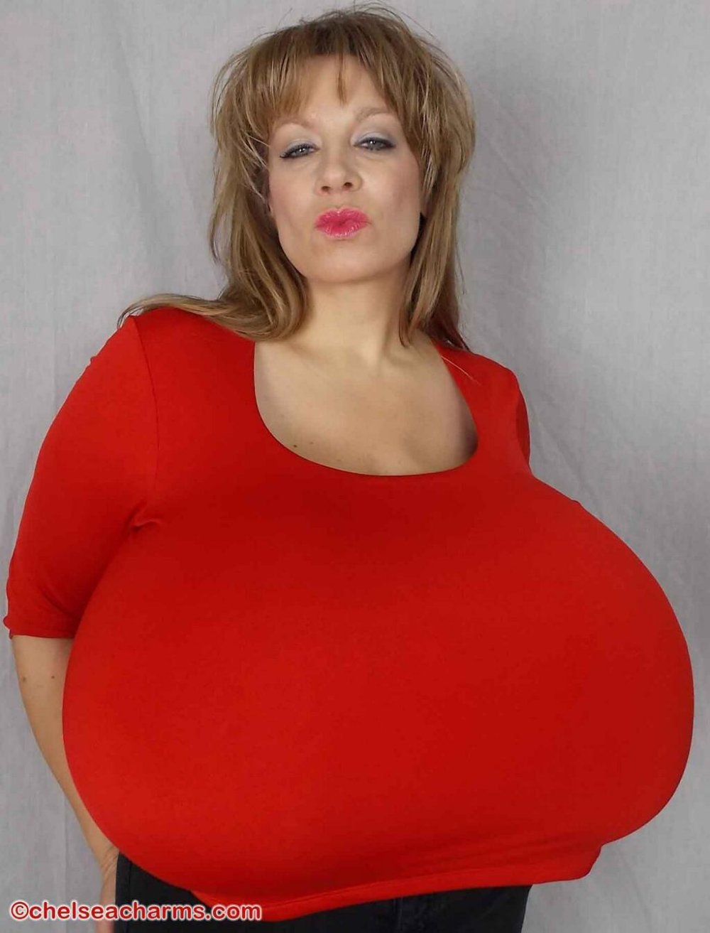 Chelsea Charms before surgery