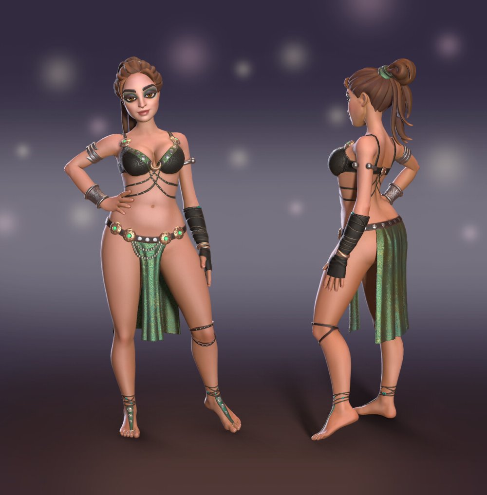 Female tummy for fetishist