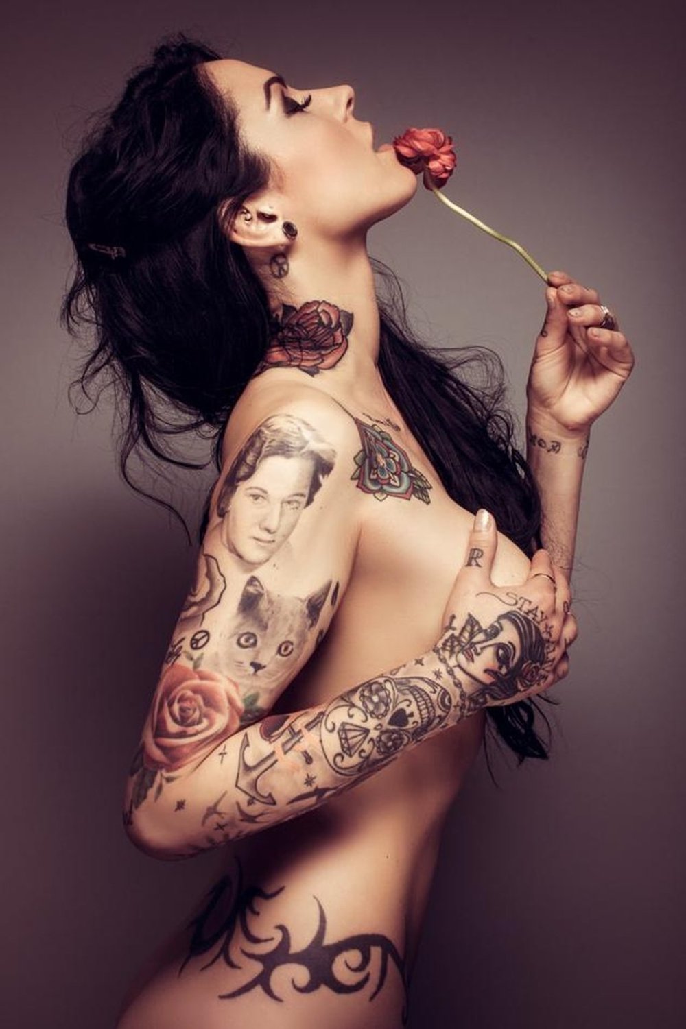 Eric Liyah Kane Tattoo Model
