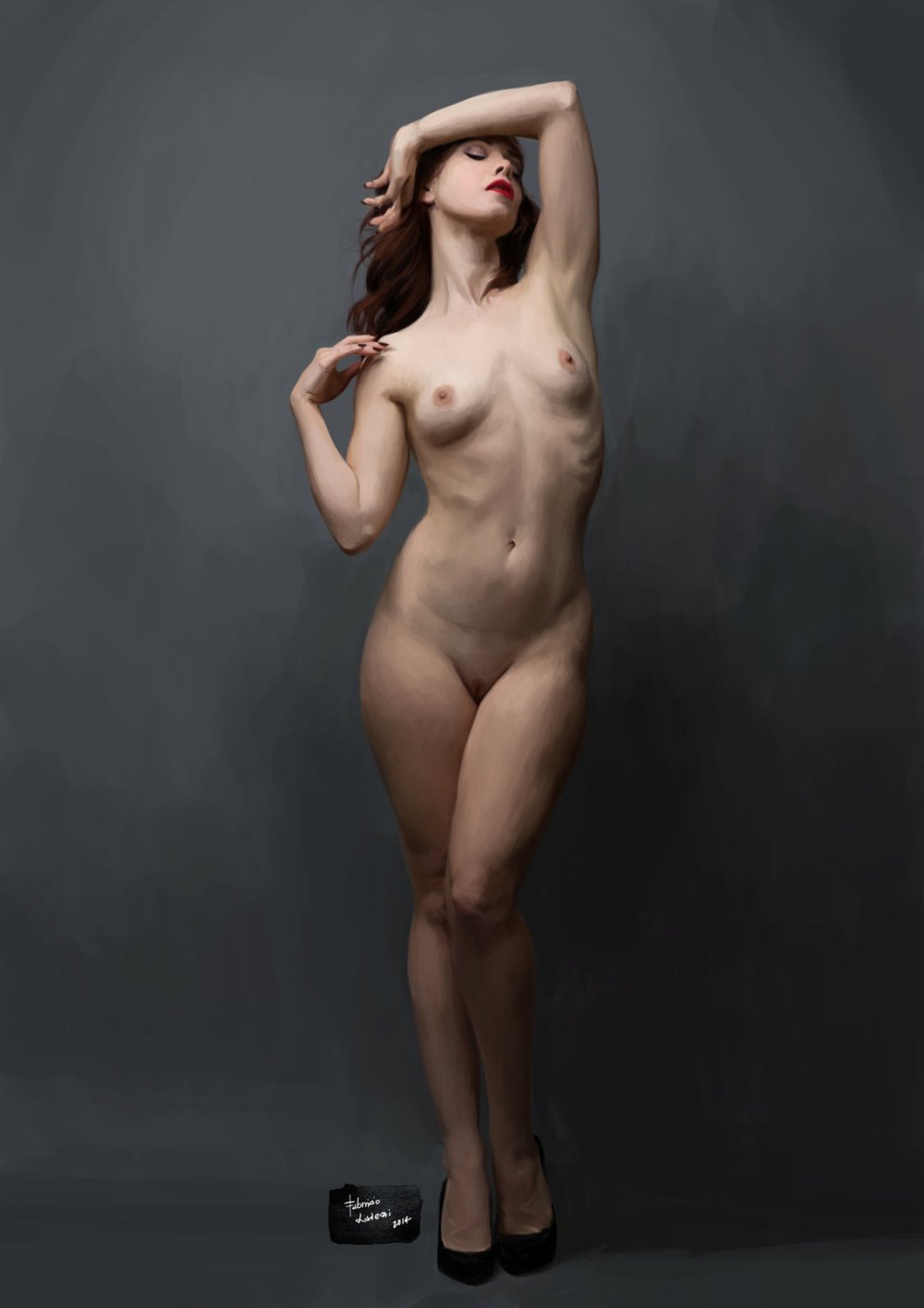 3D modeling naked women