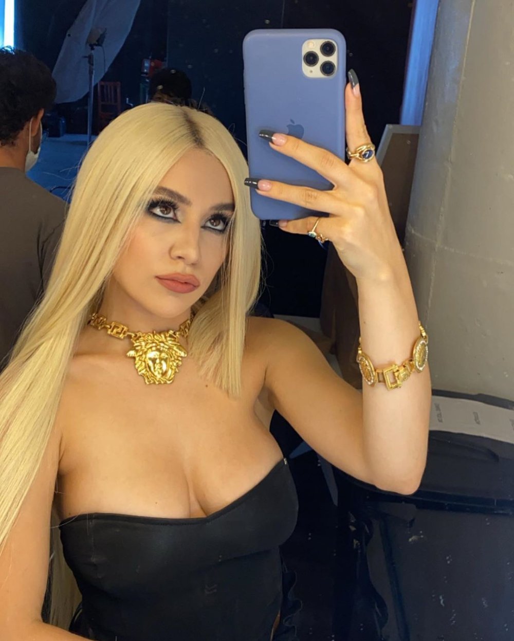 Ava Max in underwear