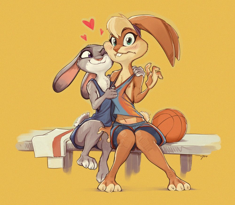 Chris Thorndyke and Vanilla The Rabbit
