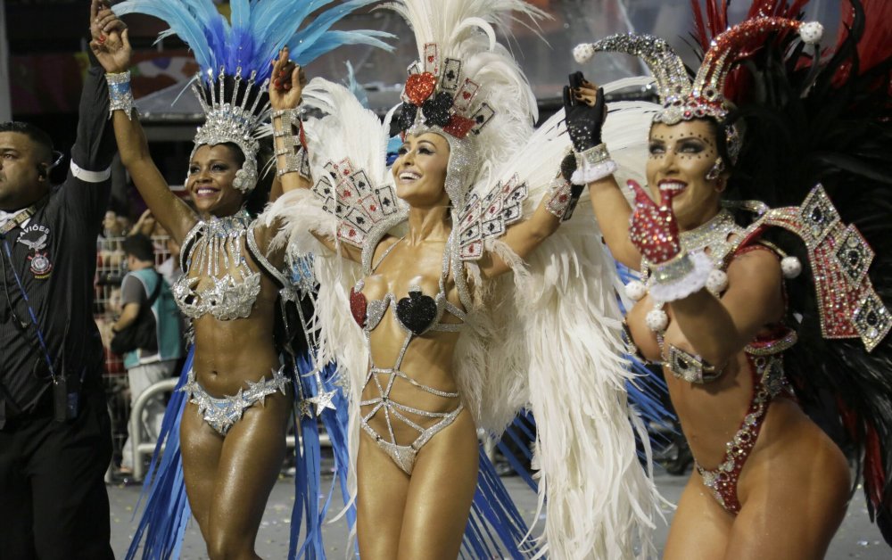 Naked carnival Brazil 1986