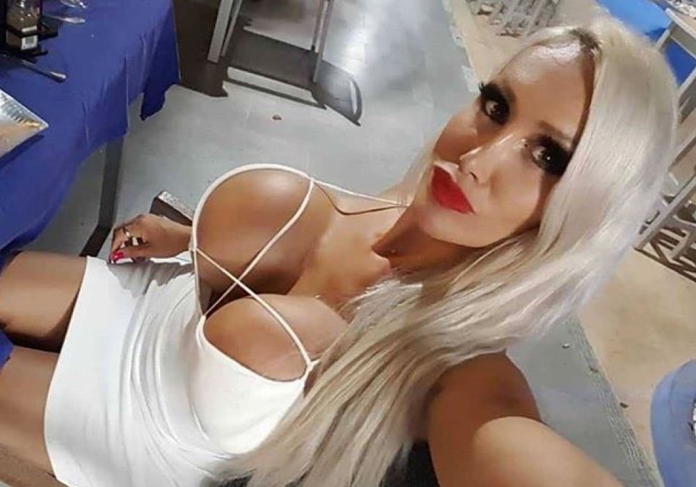 Huge silicone boobs