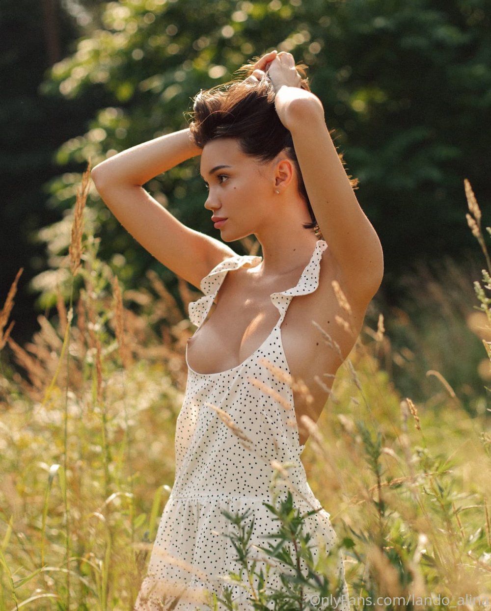 Alina Lando fashion model