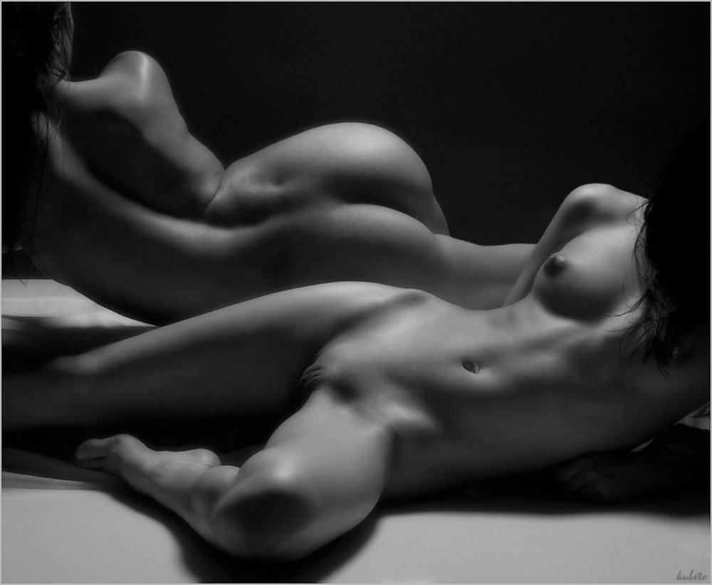 Erotic movements of beautiful girls