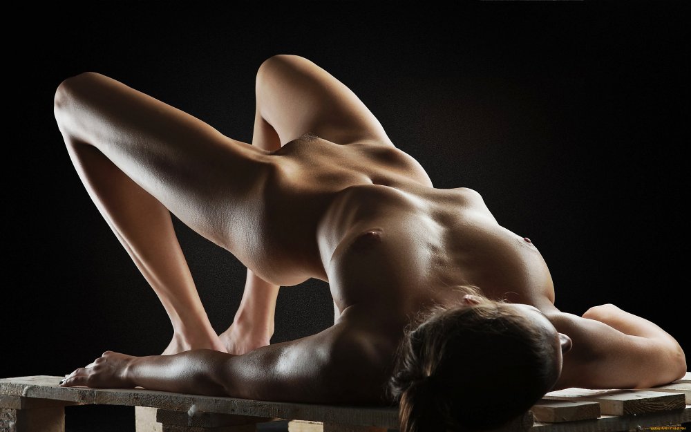 Beautiful naked female body