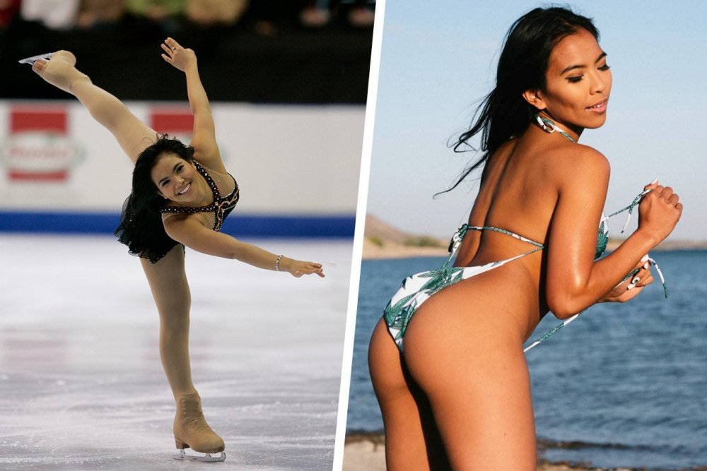 Tuktamysheva skater in underwear