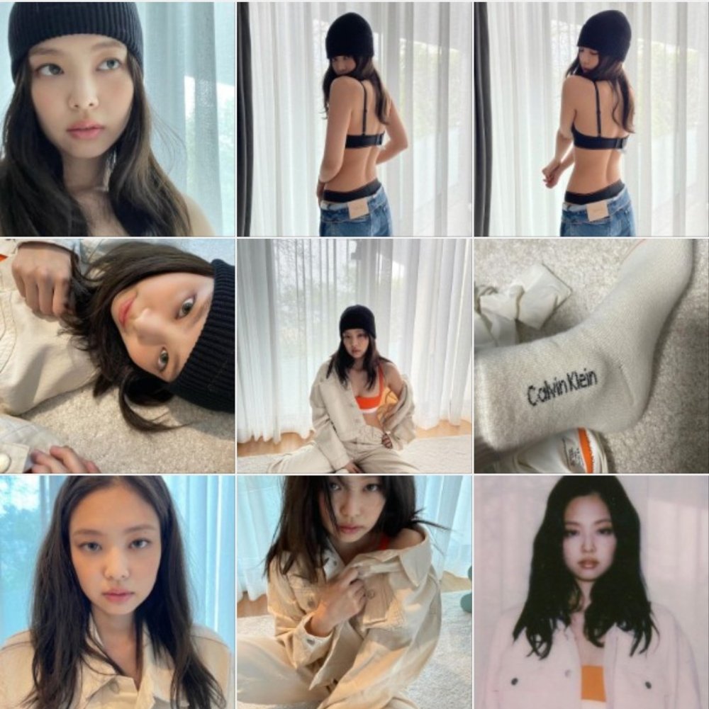 Jenny Kim in a swimsuit