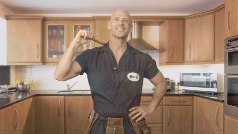 Johnny Sins in the role of plumbing