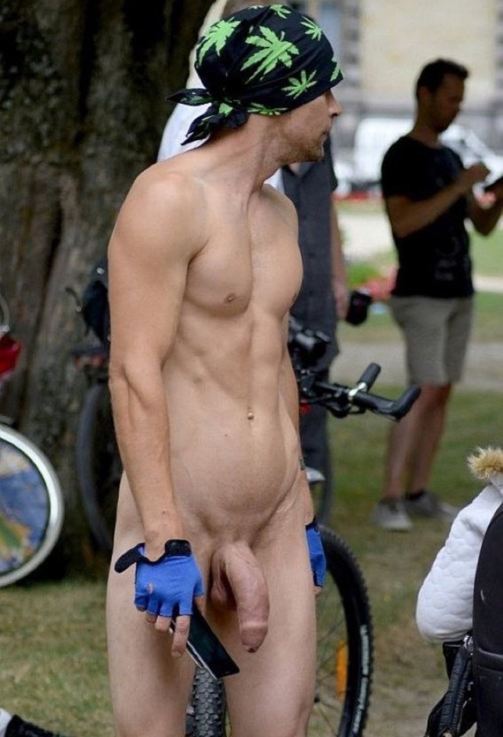 Naked gay is an exhibitionist