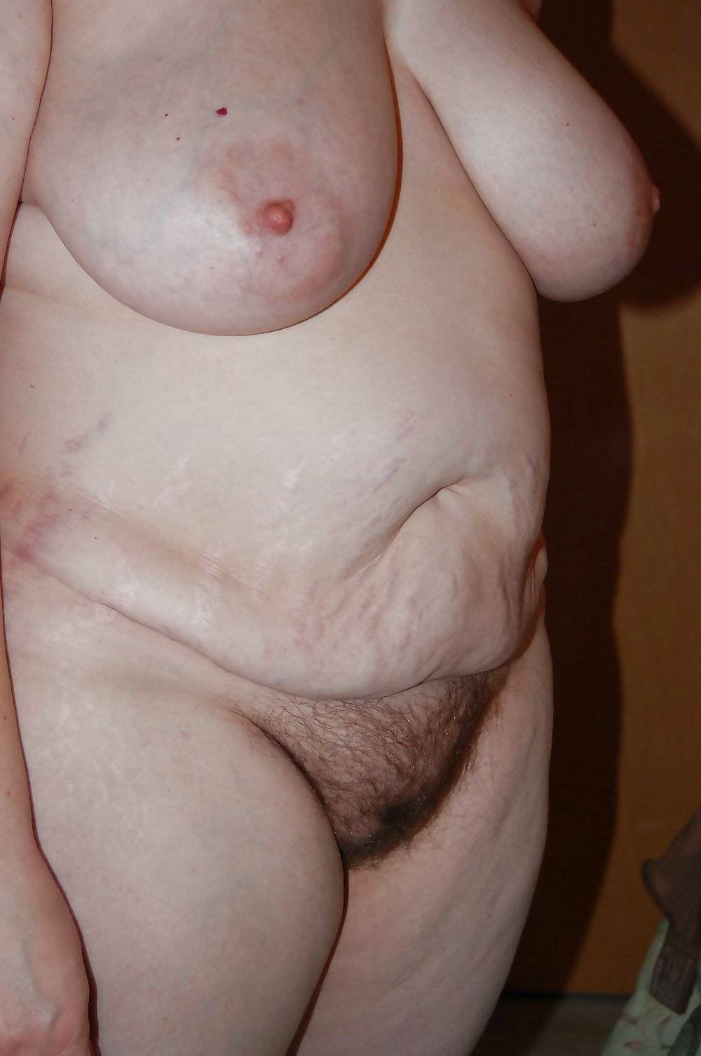 Old boobs to the waist