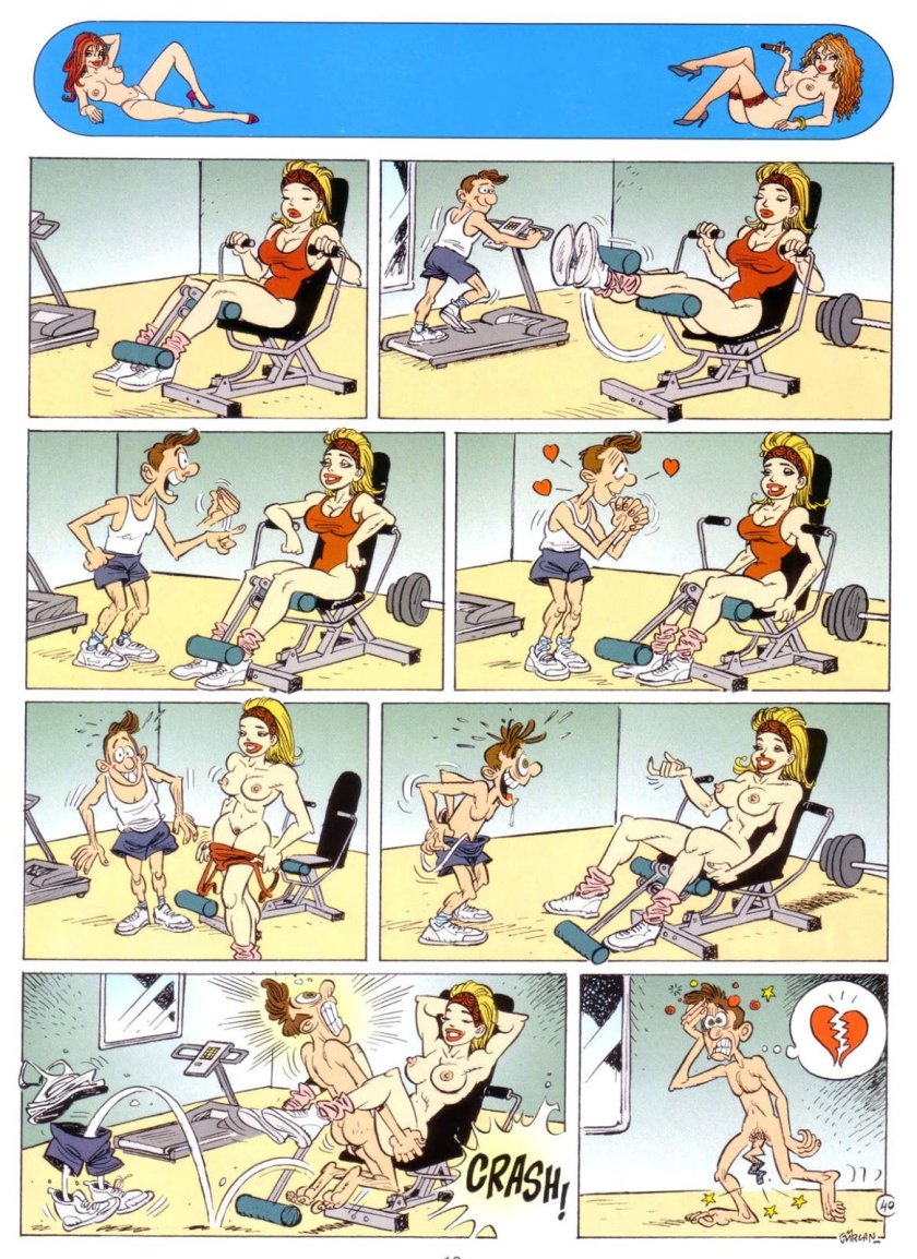 Funny erotic comics