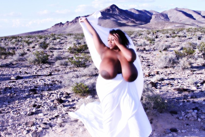 Tits are very large